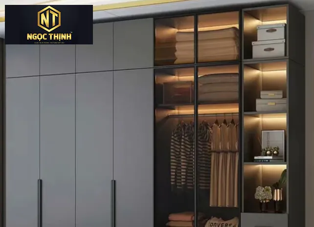 TỦ QUẦN ÁO PHONG CÁCH TRENDY - TQA04